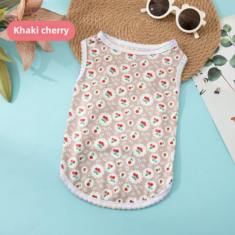New Summer Pet Dog Kitten Vest Breathable Comfortable Cute Puppy Dog Clothes