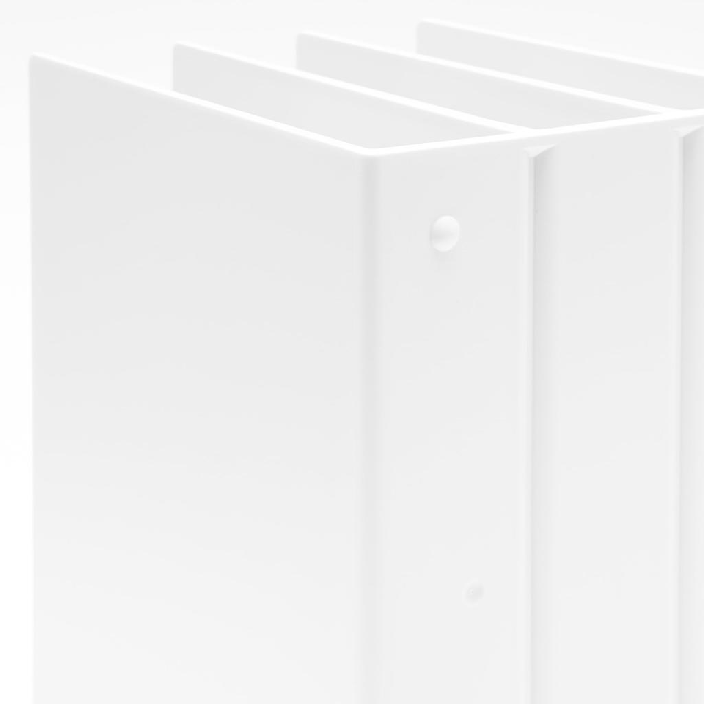 MUJI Styrofoam Divider White 210 x 135 x 3 NDA27A9S Stand, Gray, Small, Approx. 160mm, Compartments,