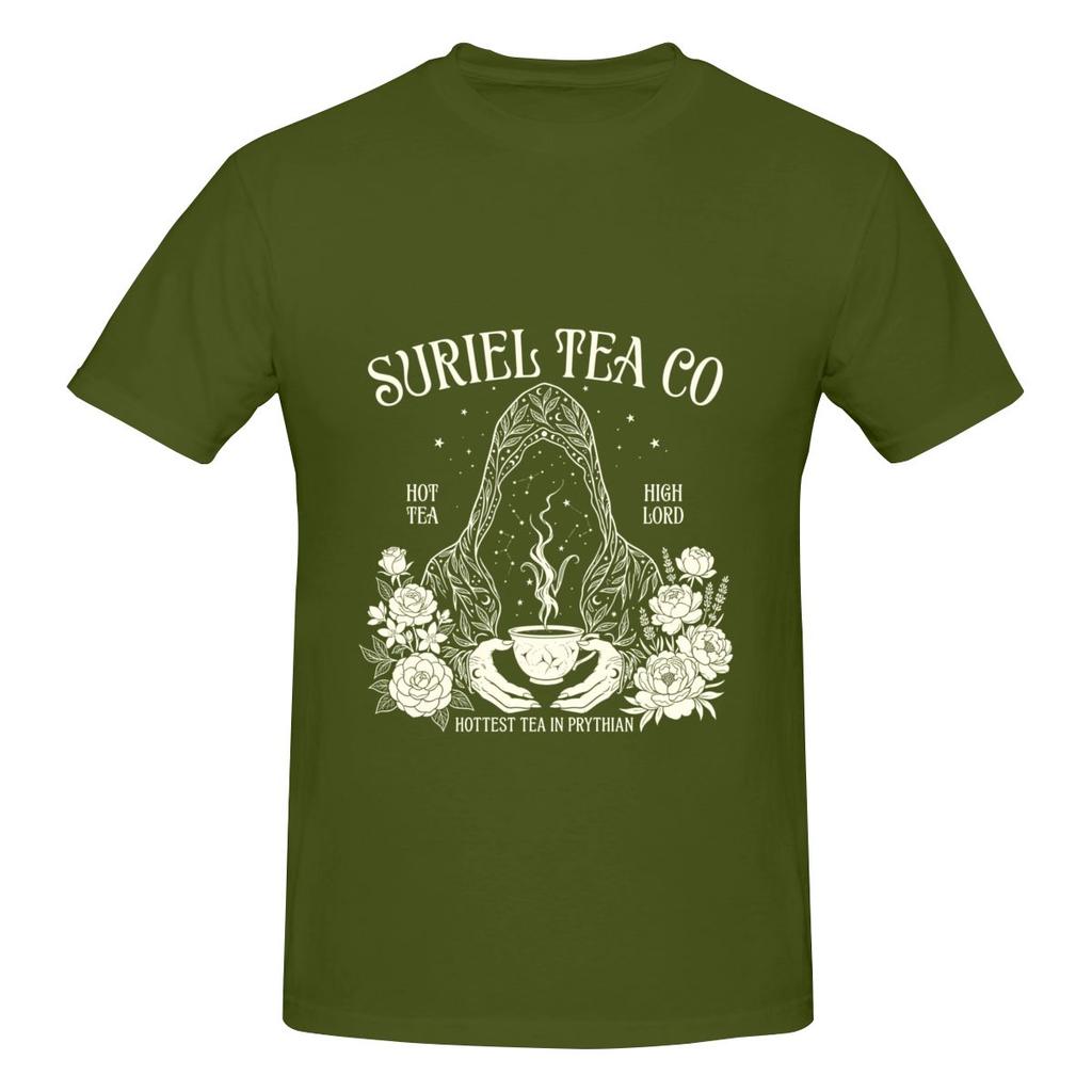 Suriel Tea Co Korean Style Tshirt Japanesestyle Lazy Antistatic Tees