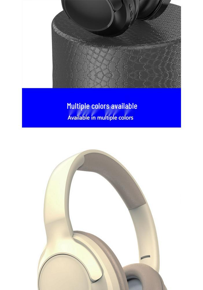 Игровые беспроводные Bluetooth-наушники с шумоподавлением, накладные, без задержек, унисекс - C2234.