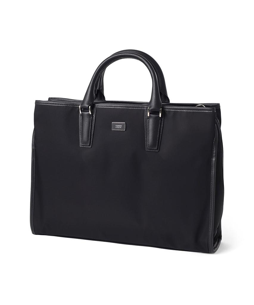 Takeo Kikuchi Rover Business Bag, B4, fits 15-inch PC, includes shoulder strap, No. 781512, Black