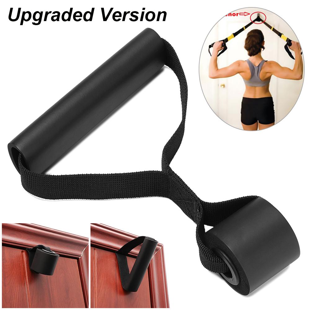 Training Exercise Pilates Latex Tube Elastic Band Over Door Anchor Resistance Bands Home Fitness