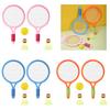 Kids Tennis Racquet Set Badminton Racket with Tennis and 2 Shuttlecocks for Indoor and Outdoor Backyard Beach Sport Game