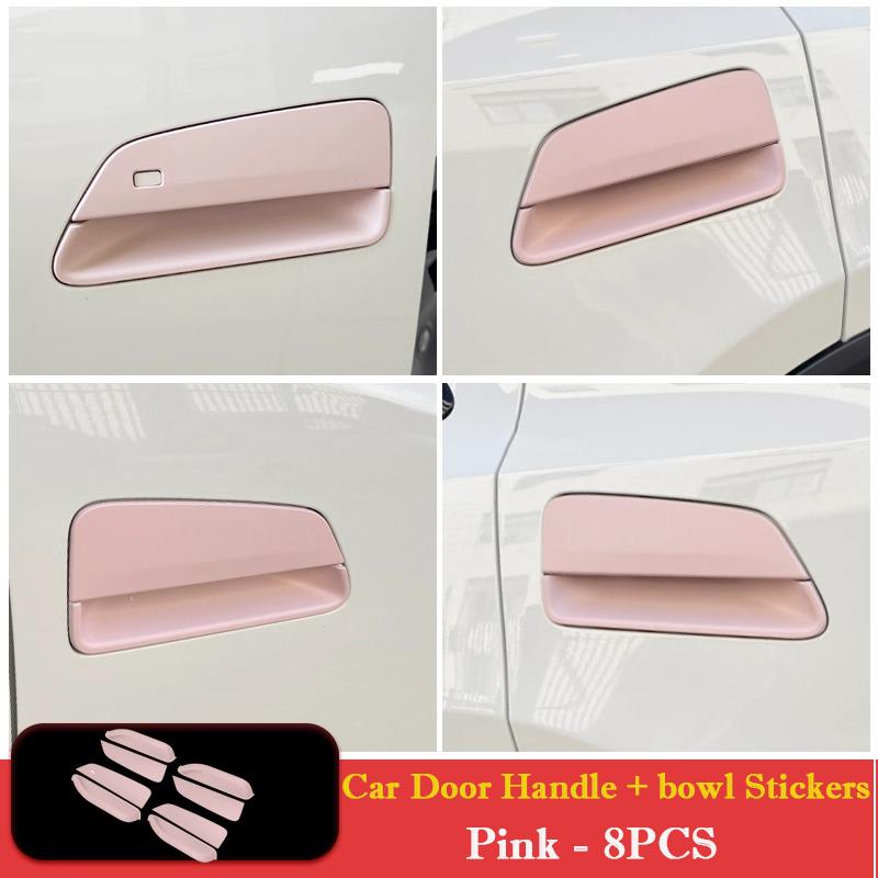 Для BYD Seagull Dolphin Mini Surf ABS Накладка на ручку двери автомобиля Накладка на нишу двери Защитная наклейка Декор Аксессуары для стайлинга авто