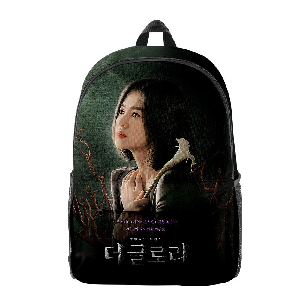 Классический Новый Крутой The Glory Kdrama Ученик Школьная сумка Тетрадь Рюкзаки 3D Печать Оксфорд Водонепроницаемый Мальчики/Девочки Дорожные рюкзаки