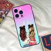 Girls Bff Best Friends Forever Always Case For iPhone 16 15 14 13 12 11 Pro Max XR X XS Max Plus 12 13 Mini Back Cover