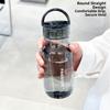 Transparent Portable Water Cup Leak Proof Cold Drink Cup Gym Fitness Drinkware  Gym Fitness