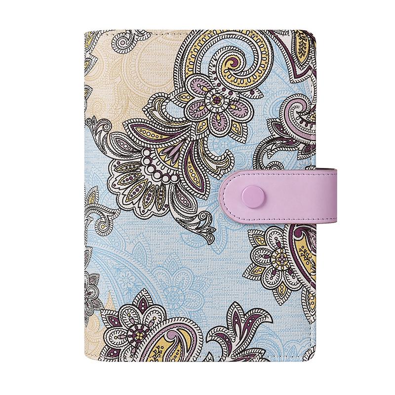 Новый красочный ретро-узор A6 PU кожаный переплет своими руками блокнот только обложки дневники книги расписания обложки школьные канцелярские принадлежности