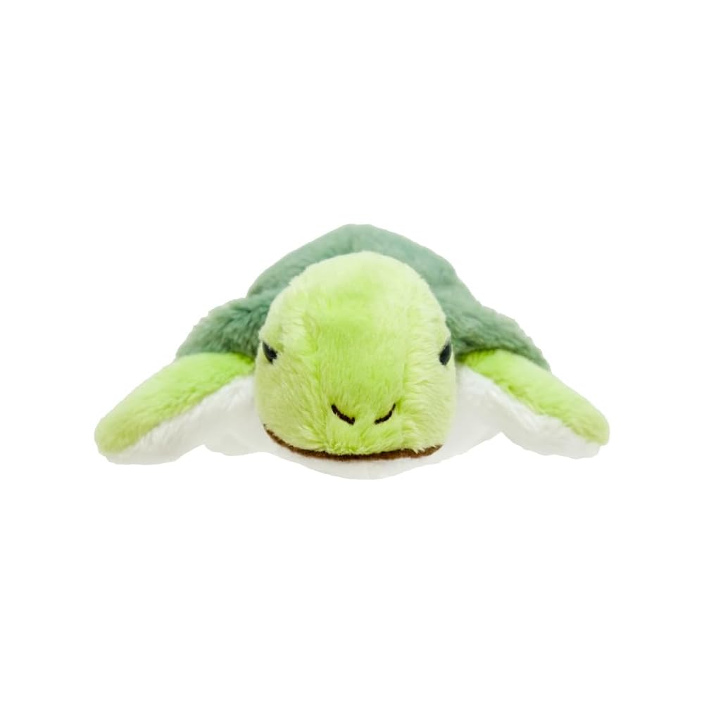 Sunlemon Fluffies Sea Turtle Plush Toy 14.5x16x7cm Cute Animal Ocean Creature