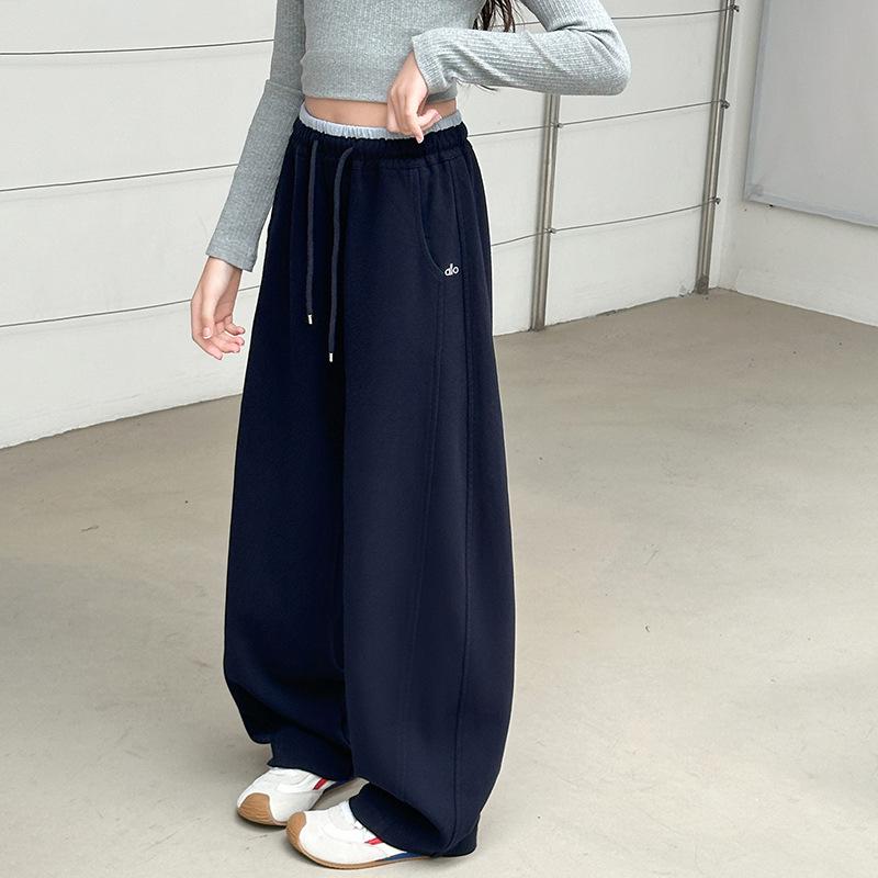 Спортивные брюки-палаццо для девочек - Весна/Осень 2025 Повседневные спортивные брюки для учениц начальной школы