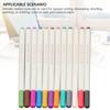 24Pcs Metallic Marker Pens 24 Colors for Art, Scrapbooking, Crafting