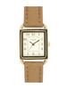 Watch Fragola Square Watch MOC Brown [Follow] H04322A-1 Women's