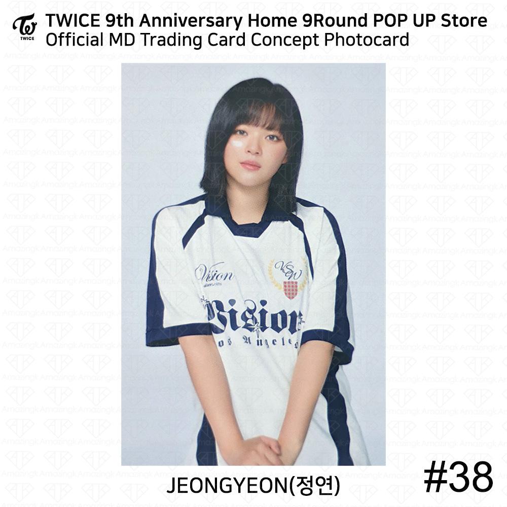 Twice 9th Anniversary Home9Round Pop Up Store MD Коллекционная карточка Фотокарточка
