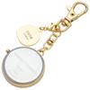 Pocket Watch Keychain Watch Analog Kakao Friends Charm Keychain Watch J Tube Green [Fieldwork] Women's KKO002-4