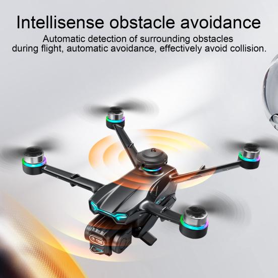Дрон с дистанционным управлением, с двумя камерами, GPS-позиционированием, бесщеточным двигателем, оптической стабилизацией, зависанием, дроном для аэрофотосъемки, для детей