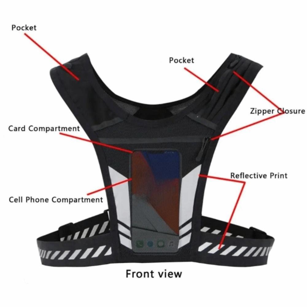 Universal Fit Hydration Backpack Mesh Breathable Sport Running Vest  Sport Activities