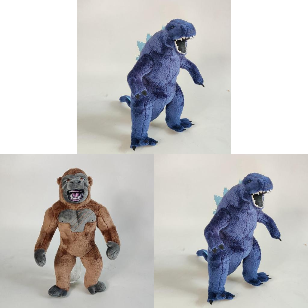 Cute Godzilla Vs Kong Plush Toy King Kong Soft Stuffed Doll Perfect For Collectors