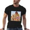 Mia Flowers Tshirt Basic Lightweight Short Sleeve Tee
