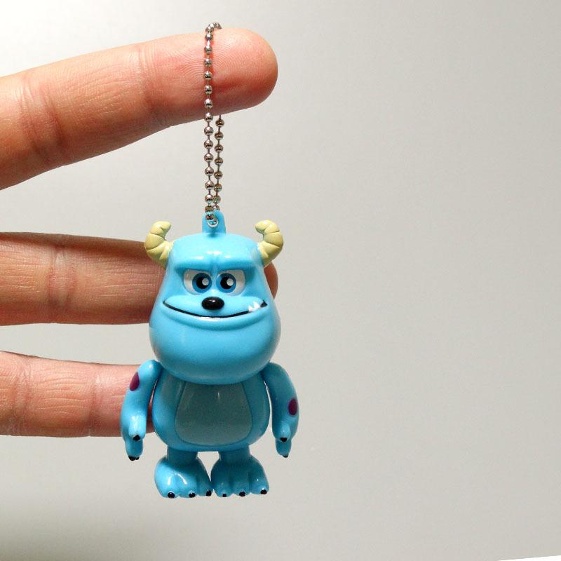 Cartoon Anime Figure Keychain Toy Story Lotso Alien Kawaii Doll Keyring Car Backpack Pendant Jewelry Accessories Gifts