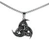 European & American Retro Viking Celtic Knot Titanium Steel Necklace