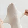 10 пар носков средней длины из ледяного шелка – Однотонные носки для женщин, дышащие и удобные, кавайный дизайн