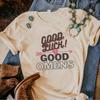 Футболки Good Omens для женщин с мангой и графикой Harajuku Top Girl Funny Graphic Clothing Shirts