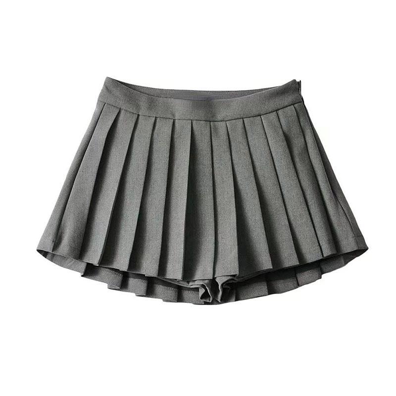 Sexy Women Pleated Skirts High Waist Summer Vintage Mini Skirts Korean Tennis Student White Designed Dance Skirt