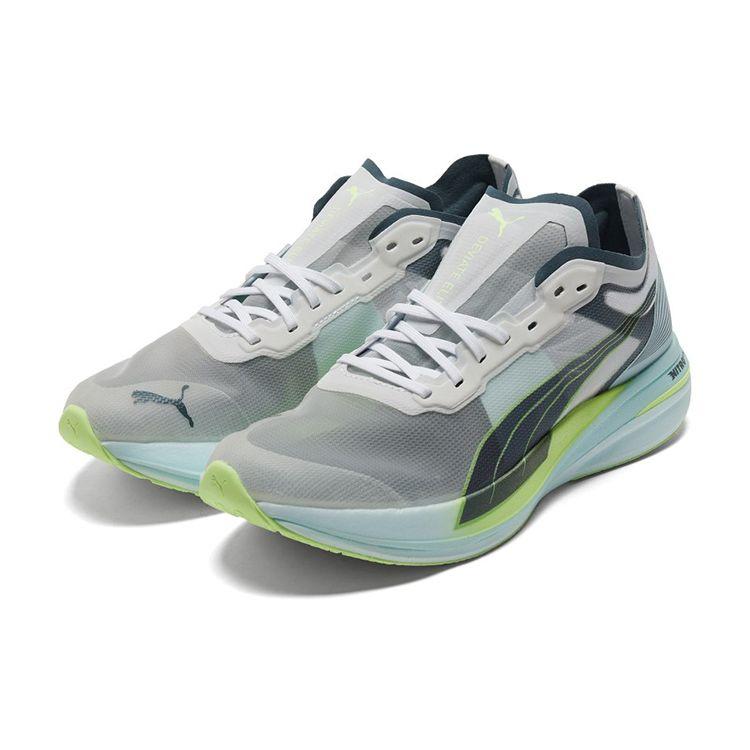 Puma Мужские кроссовки Deviate Nitro Elite White Dark Slate Fizzy-Light 195204-03
