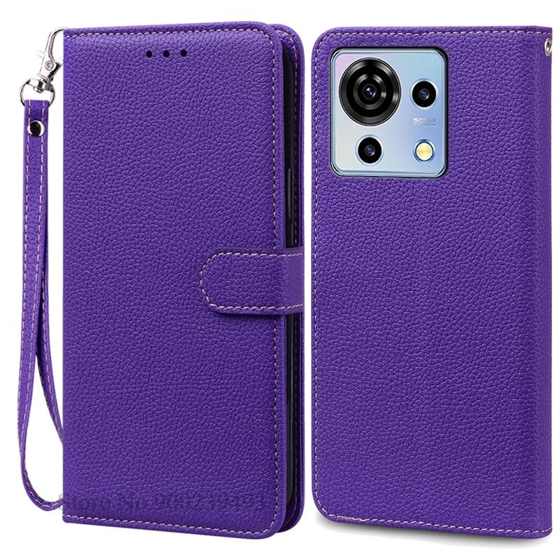 Для ZTE Blade V50 Vita Чехол-книжка кожаный флип-чехол для ZTE Blade V50 Vita Чехол-чехол для телефона Coque Fundas