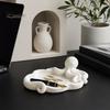 Держатель для украшений в форме осьминога, 3D-печатный поднос, Океанское животное, Серьги, Ожерелье, Кольцо, Поднос для ключей, Блюдце, Декоративный, Ключи, Мелочи, Органайзер, Мелкие предметы