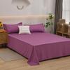 1 шт. Постельное белье Однотонная простыня Простыня на резинке Постельные принадлежности Наматрасник Приятный к коже Покрывало Пылезащитная простыня