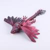 Напечатанный на 3D дракон с крыльями, реалистичная подвижная статуэтка дракона, украшение для дома, комнаты, фигурка животного, подарки на день рождения для детей
