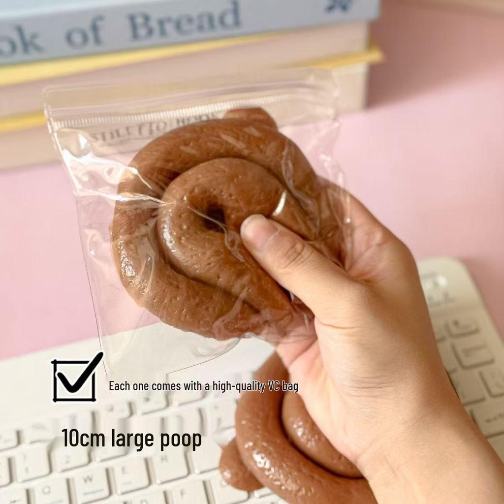 Креативная игрушка-мялка оранжевого цвета: Снятие стресса и помощь в декомпрессии