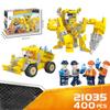 Construction Engineering Vehicle Building Blocks Toys Plastic Small Particles Diy Assembled Toys For