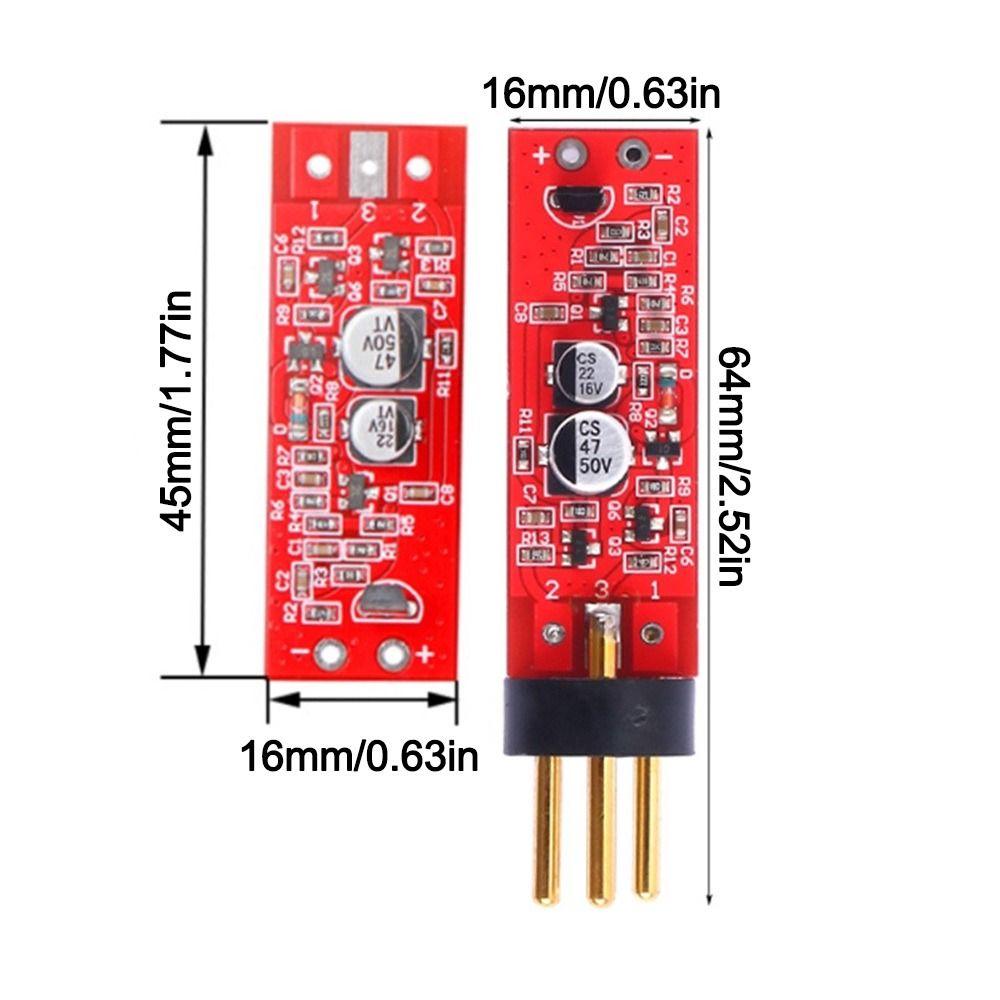 15-48V Phantom Power Microphone Board 125db Microphone Amplifier Board Electret Microphone