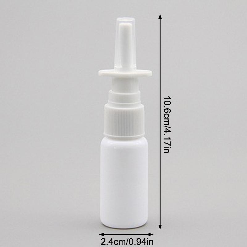 15Ml Plastic Empty Refillable Nasal Spray Bottle Mist Sprayers Atomizers Makeup Container For Travel Outdoor Oral Spray Bottle