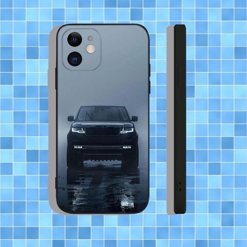 Чехол для телефона Range Roveres Sport R для iPhone 16,15,14,13,12,11,Pro,Max,Plus,X,XS,XR,SE,8,7,Mini, Мягкий силиконовый черный чехол