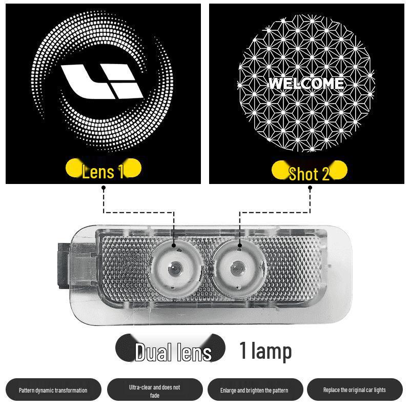 Perfect for Ideal L9 Welcome: ONE Car Door Projection and Dynamic L6, L7, L8 Ambient MEGA Welcome Lights.