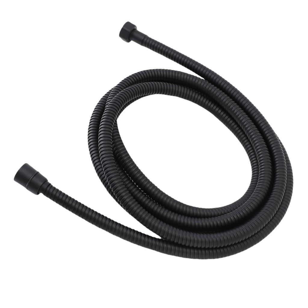 Шланг для душа очень длинный 3 метра удлинитель головки гибкий ручной водосберегающий для распылителя черный
