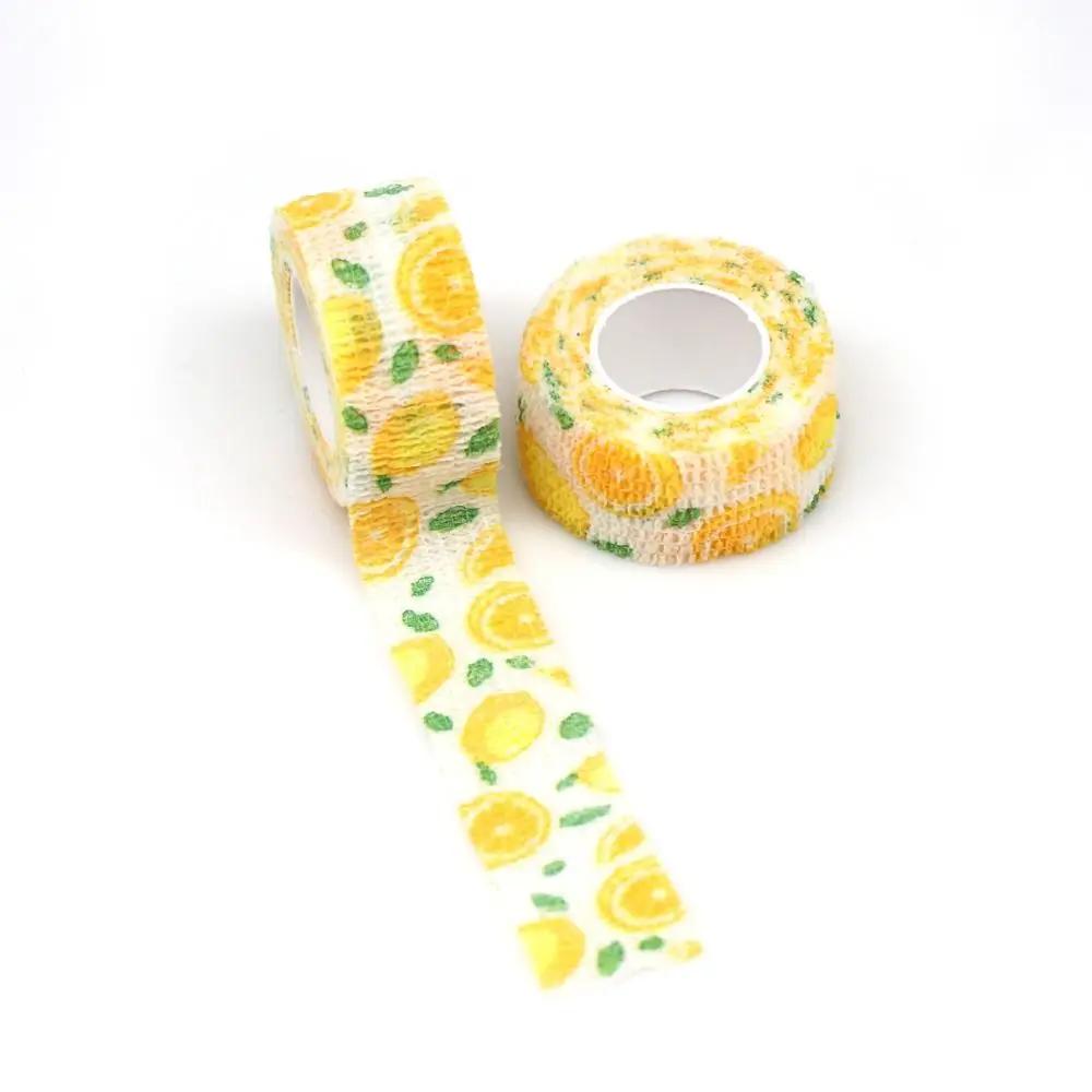 1 шт. Защитный широкий бандаж для защиты пальцев ногтей, дышащий эластичный самоклеящийся бандаж, инструменты для маникюра, самофиксирующаяся лента