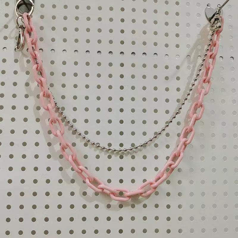 Pants Chain Removable Resin Chain Fluorescent Pants Ins Trendy Brand Hip-hop Decorative Chain Hanging Chain