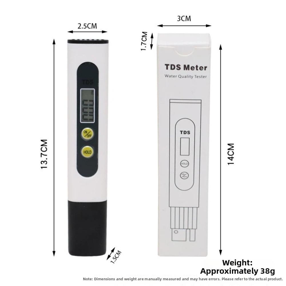Высокоточный тестер качества воды TDS 0-9990ppm, ручка-тестер PPM для аквариума