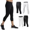 Men's Seven-Point Compression Tights for Basketball and Sports Training
