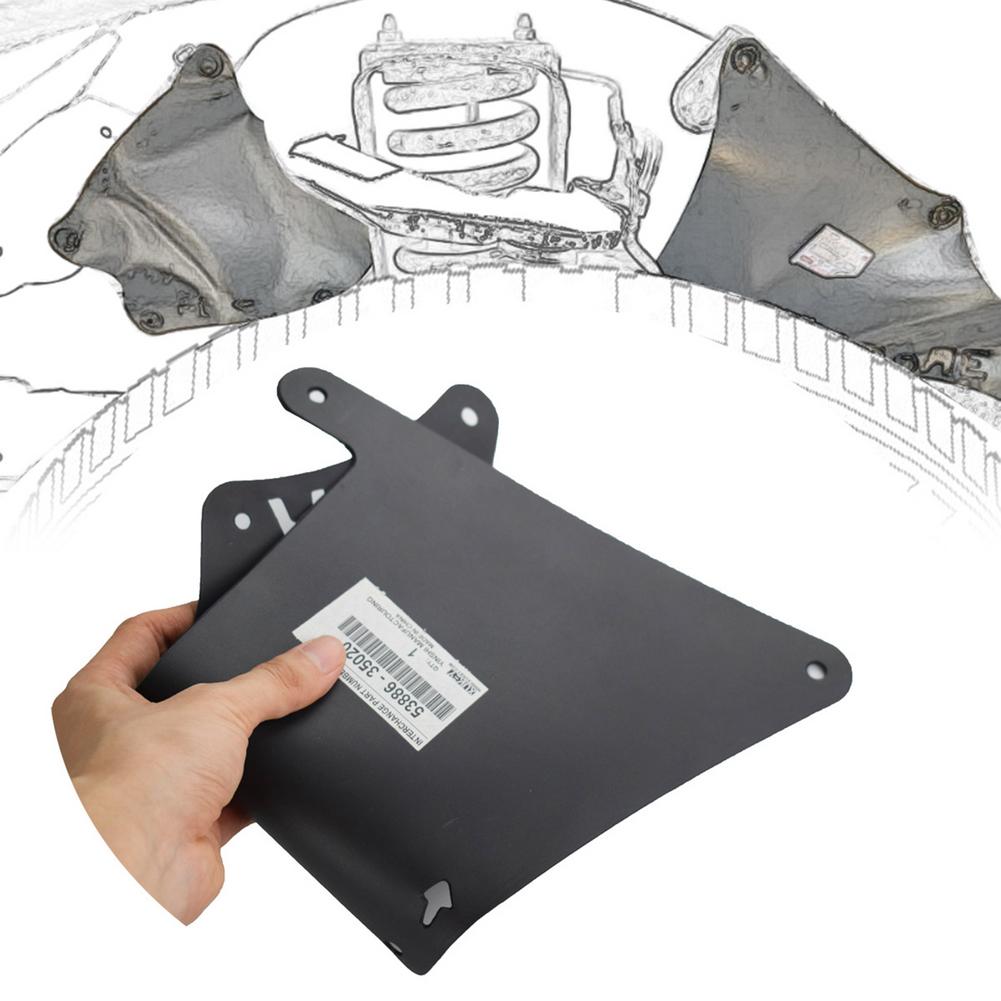 Брызговики Защитные кожухи Подкрылки Защита от брызг Для Toyota Land Cruiser Prado J120 J150 2003 - 2020 LC3 LC4 LC5 Уплотнитель переднего фартука С клипсами