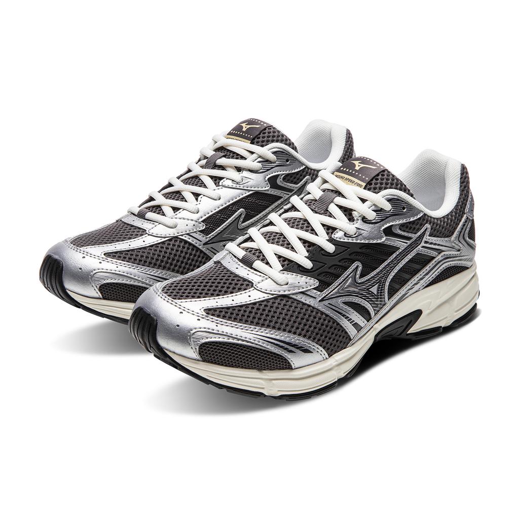 Mizuno Speed 2010 Ретро Универсальные Городские Удобные Низкие Кроссовки для Бега Унисекс Серебристый D1GH251708