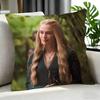 movie Lena Headey Cushion Cover Cushion Cover Set Pcs x x x Pillowcase Decorative Sofa Home Decor