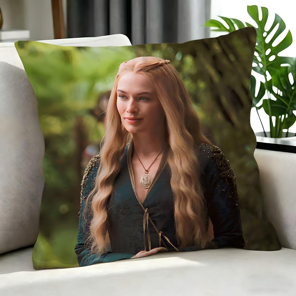 movie Lena Headey Cushion Cover Cushion Cover Set Pcs x x x Pillowcase Decorative Sofa Home Decor
