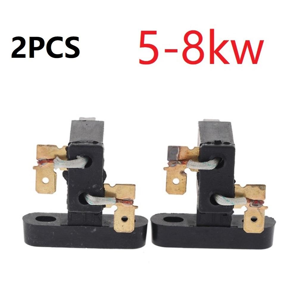 High Performance Carbon Brush Holder Set for Electric Generators 23KW 58KW Compatible with 2KW 3KW 5KW 8KW 2PCS