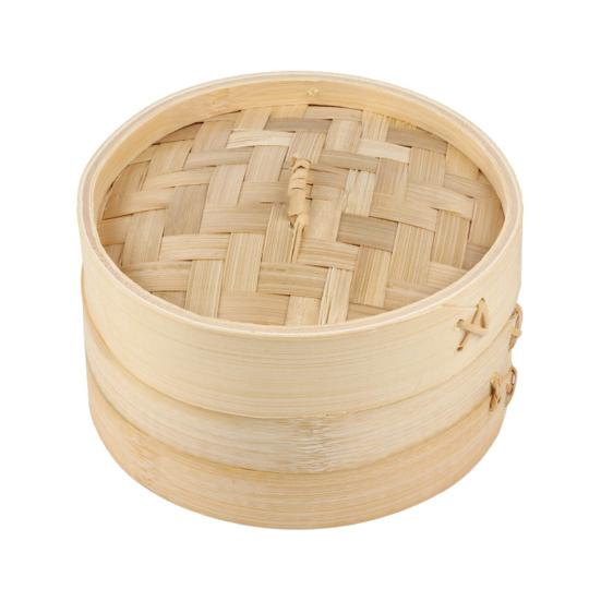 Ventilation Wood Bamboo Steamer with Lid Wedding Supplies Steamer Basket Kitchen Tool