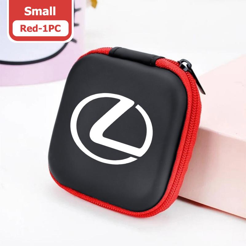 Car Earphone Key Case Men Ladies Key Storage Bag Auto Accessories For Lexus RX350 IS250 IS200 GS300 LX570 RC350 UX250h ES350RO8